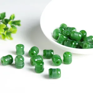 12X10X10mm Natural Jade Beads Nephrite Bead WBD89