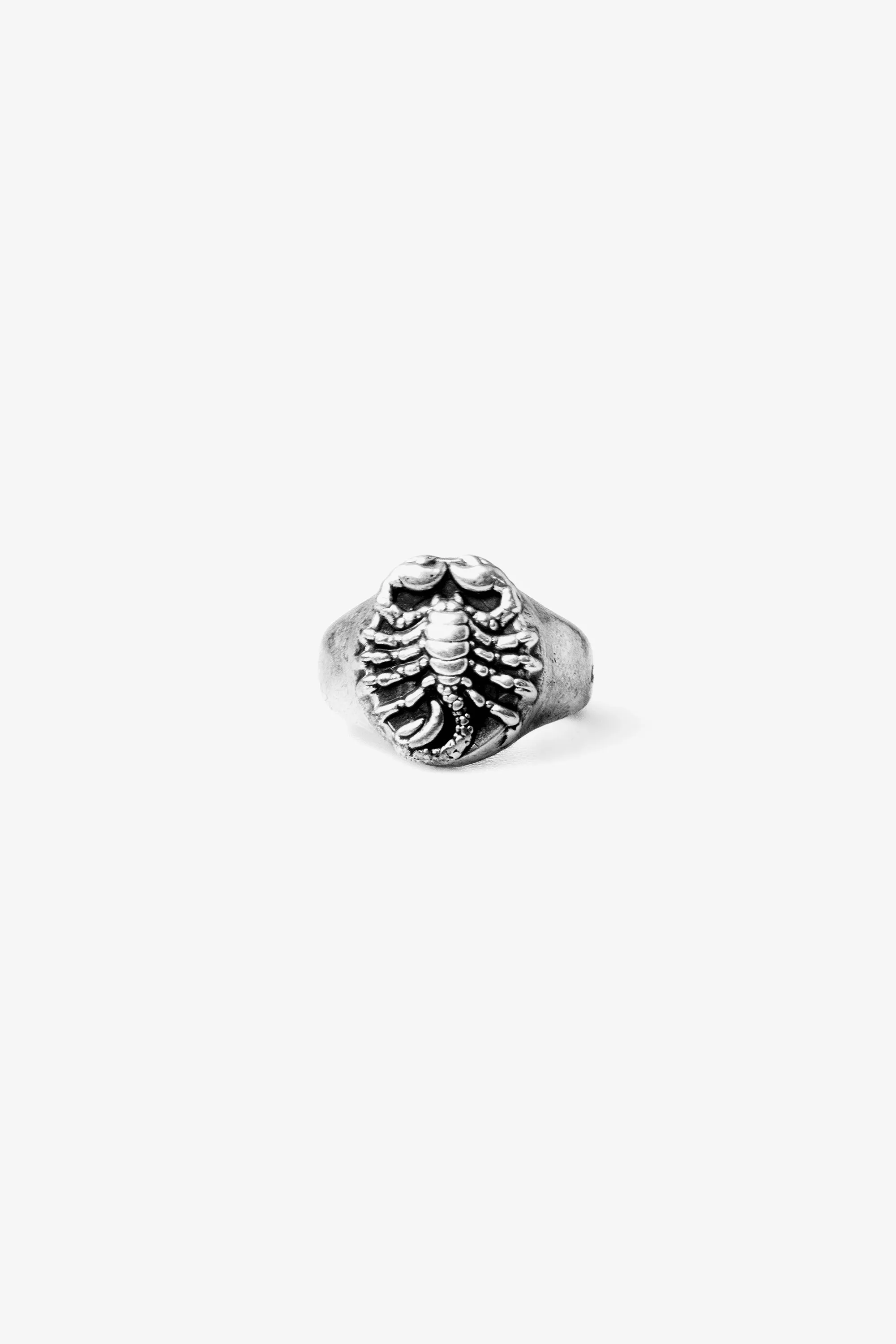 .925 Scorpion Signet Ring