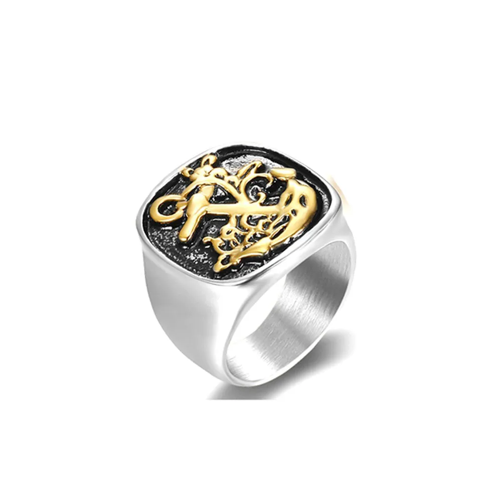 ANCHOR SIGNET RING