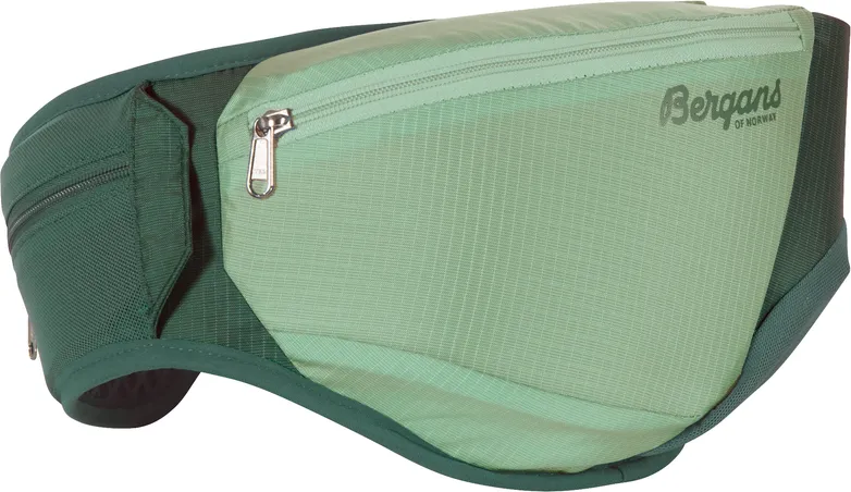 Bergans Driv Hip Pack 3 Dark Jade Green/Light Jade Green | Buy Bergans Driv Hip Pack 3 Dark Jade Green/Light Jade Green here | Outnorth