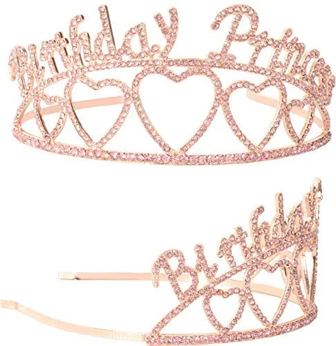 Birthday Princess Sash and Tiara, Birthday Girl Sash and Crown, Happy Birthday Party