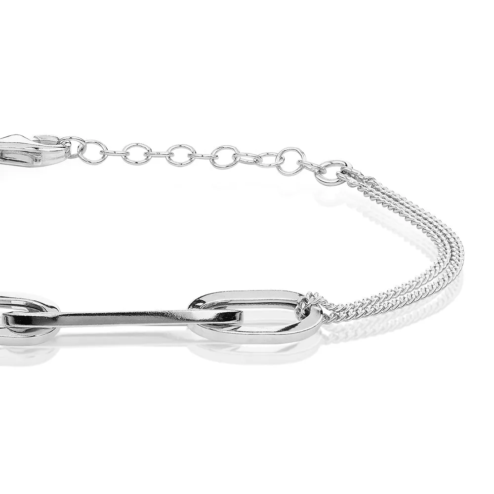 Bracelet in sterling silver