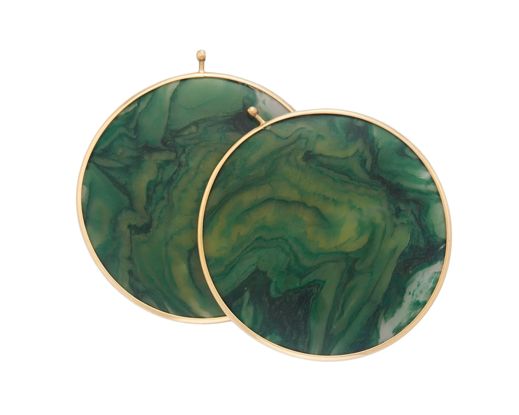 Brazilian Jade Disc