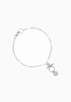 Calico Circle Bracelet_Silver