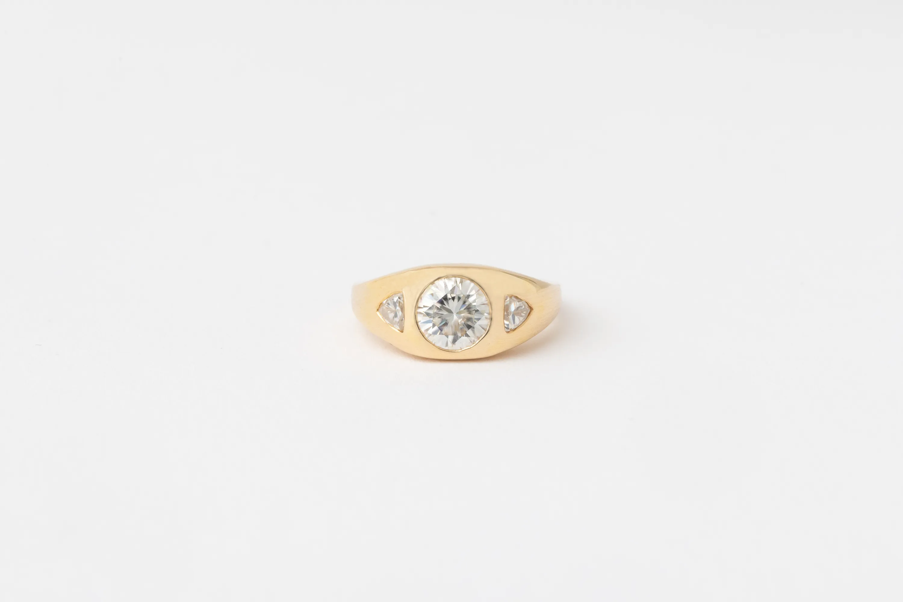 Commitment Collection: Cosmos Three Stone Ring