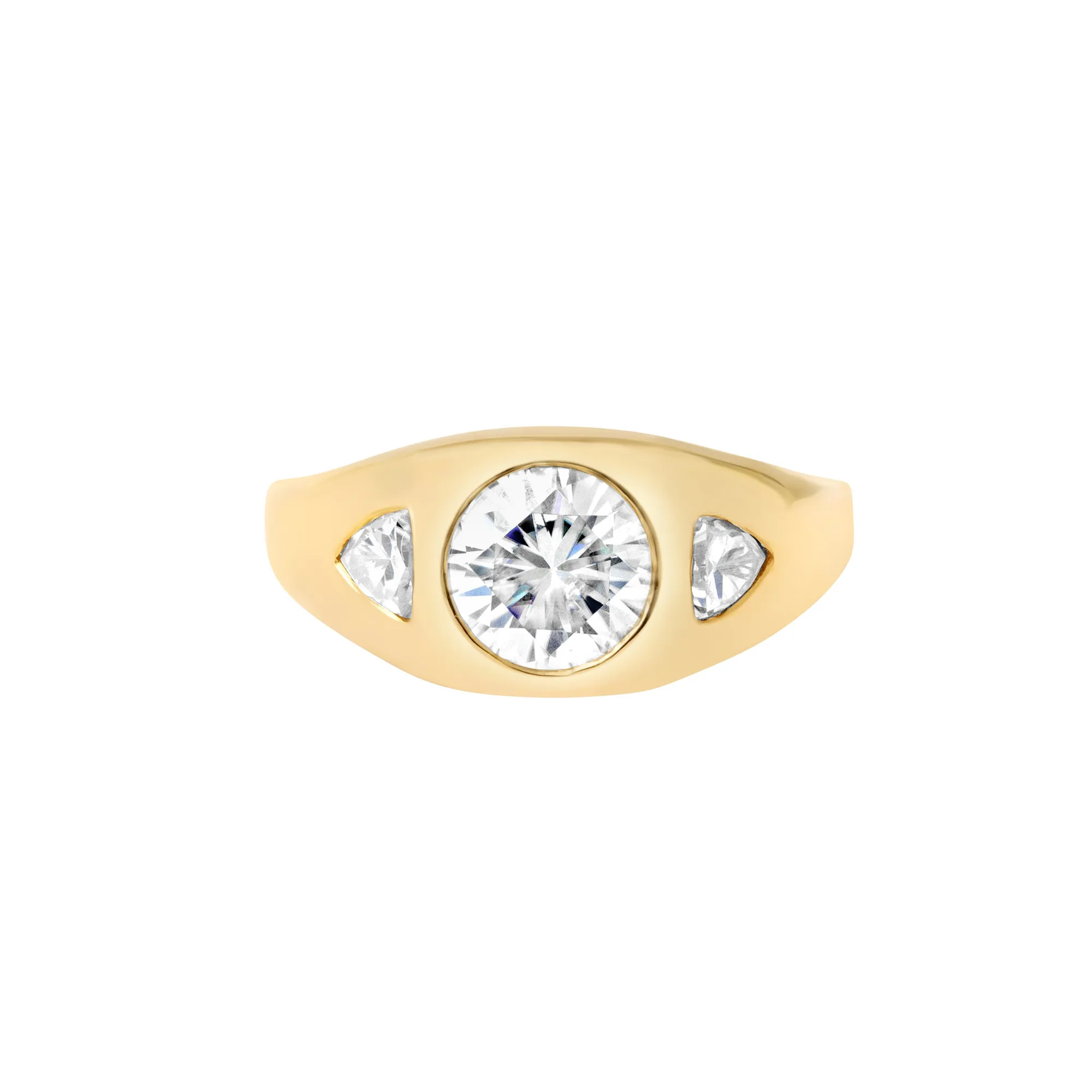 Commitment Collection: Cosmos Three Stone Ring