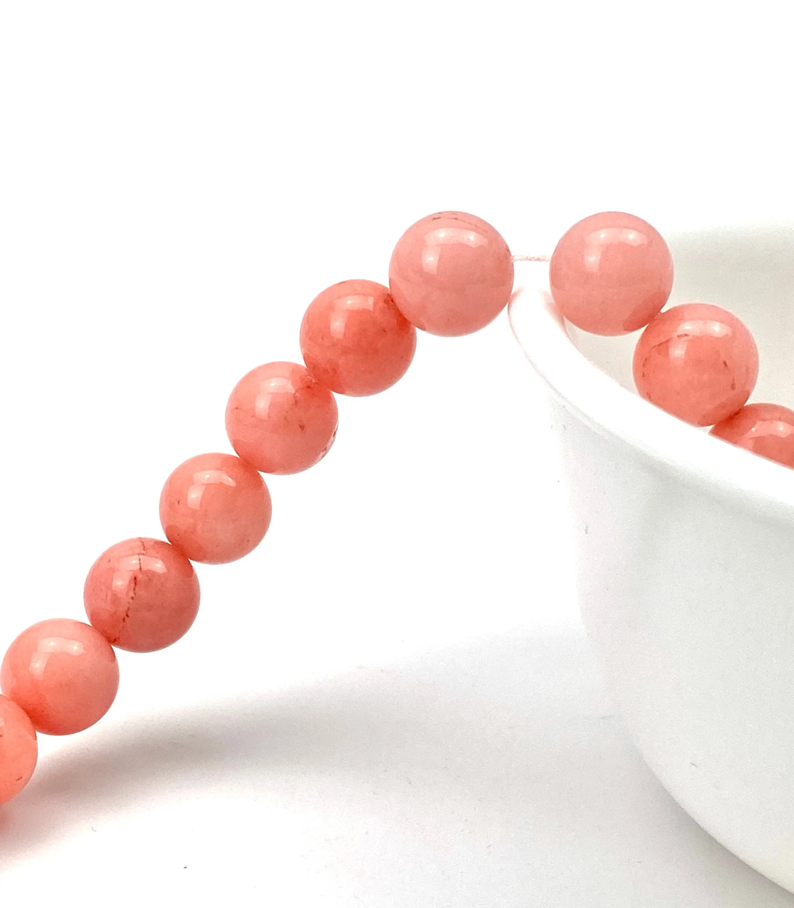 Conch jade bead strands, SKU# A24