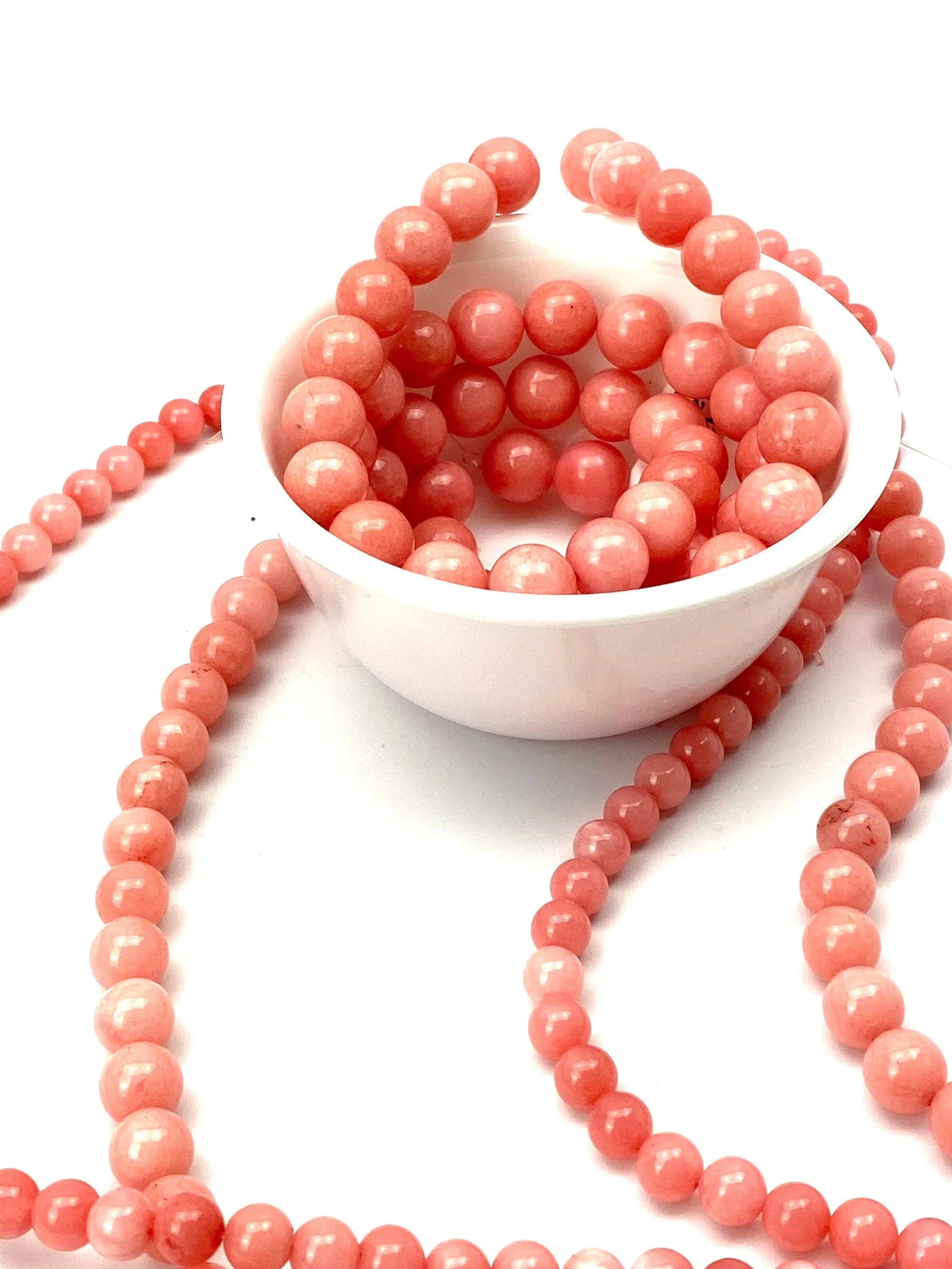 Conch jade bead strands, SKU# A24