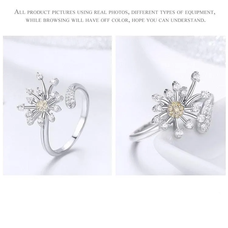 Dandelion Lov' CZ Sterling Silver Jewellery Set