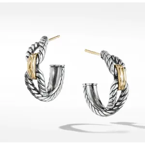 David Yurman 22mm Cable Loop Hoop Earrings