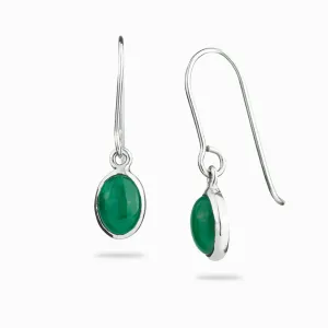 Emerald Drop Earrings