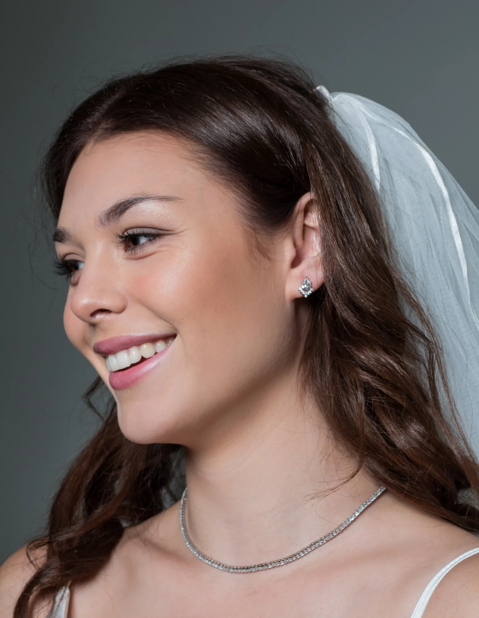 Georgini Iconic Bridal Penelope Earring - Silver