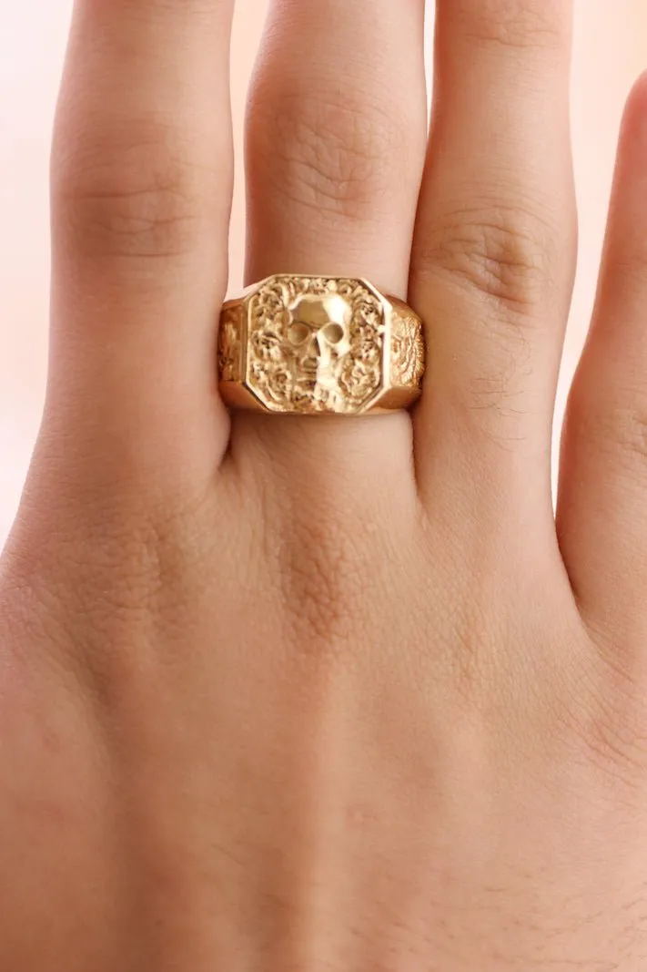 Gold "Garden of Eden" Ring