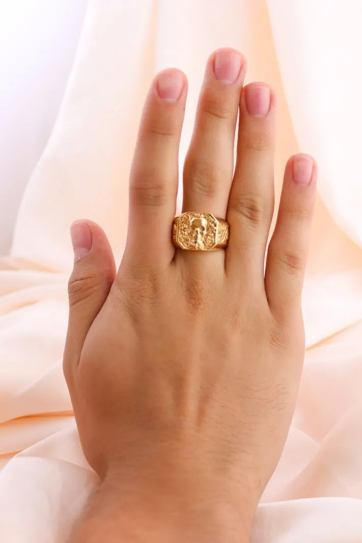 Gold "Garden of Eden" Ring