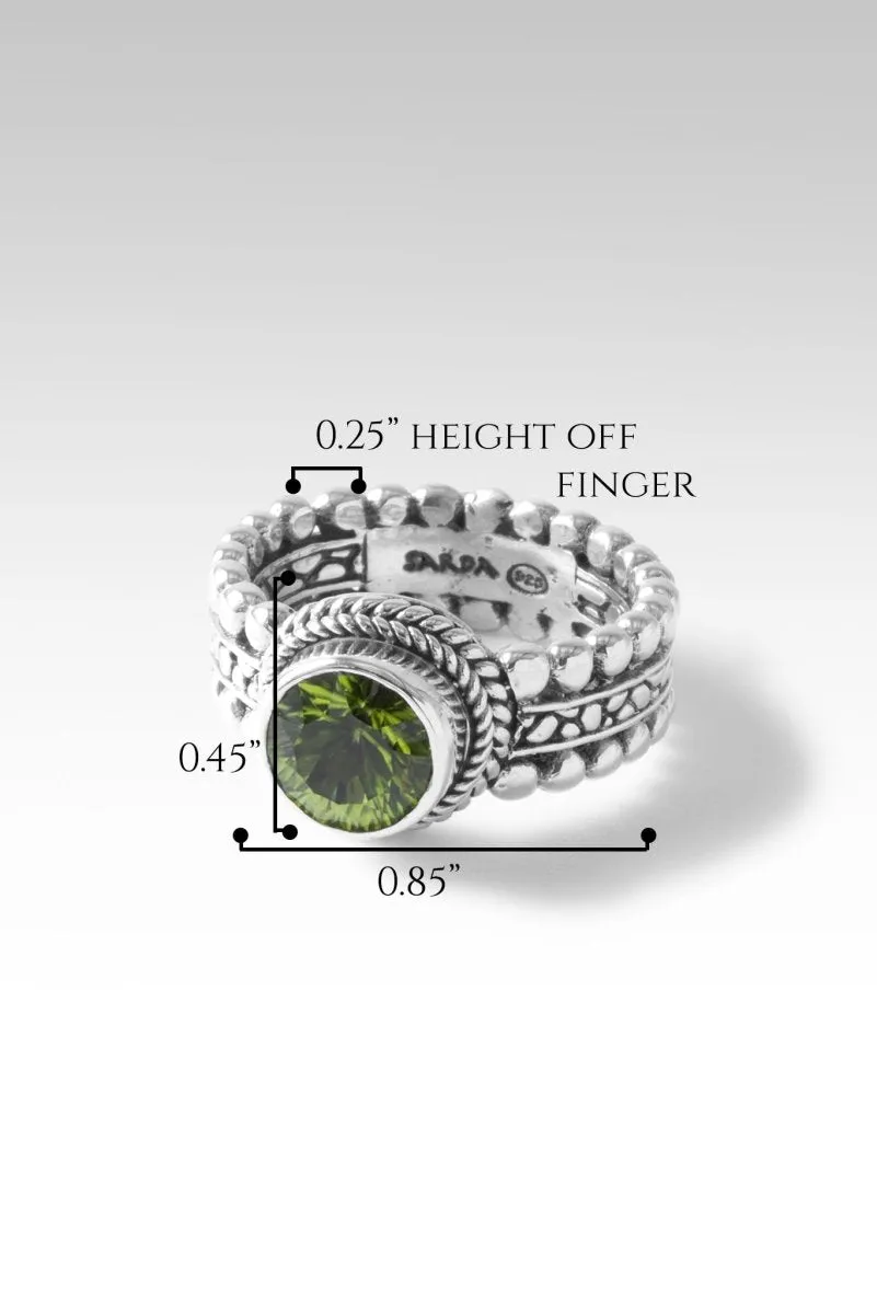 Hope and Future Ring II™ in Peridot