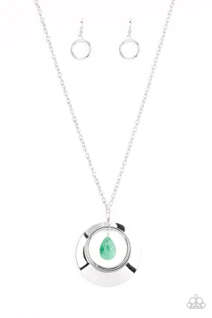 Inner Tranquility - Green Necklace - Paparazzi Accessories