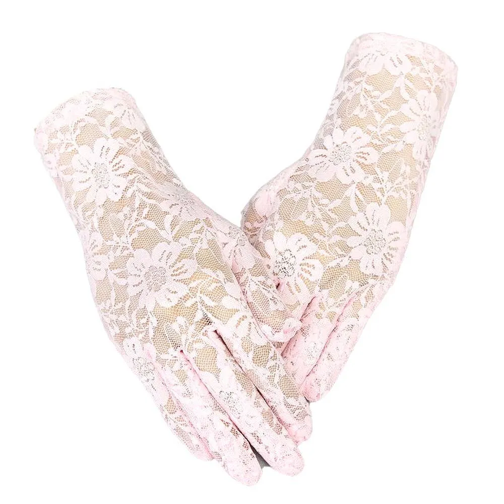 Instant Shipping! Bridal Mesh Gloves