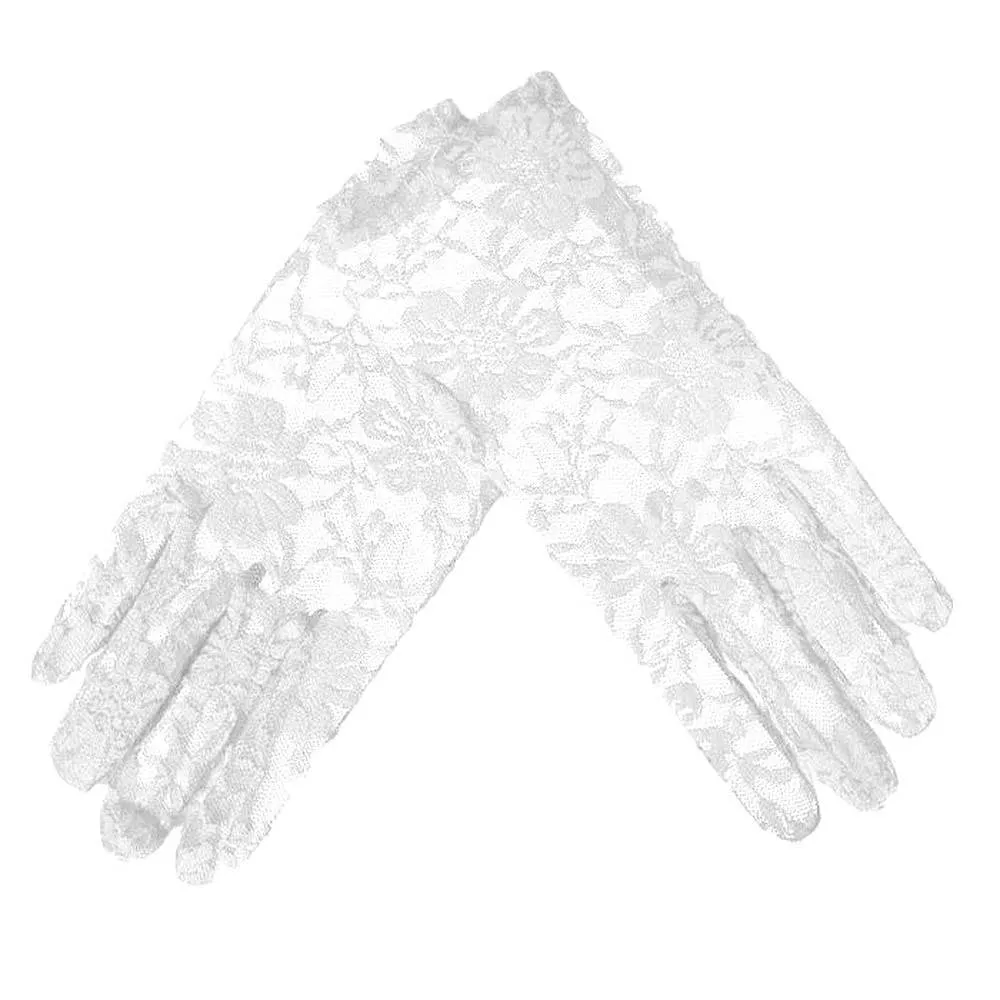 Instant Shipping! Bridal Mesh Gloves