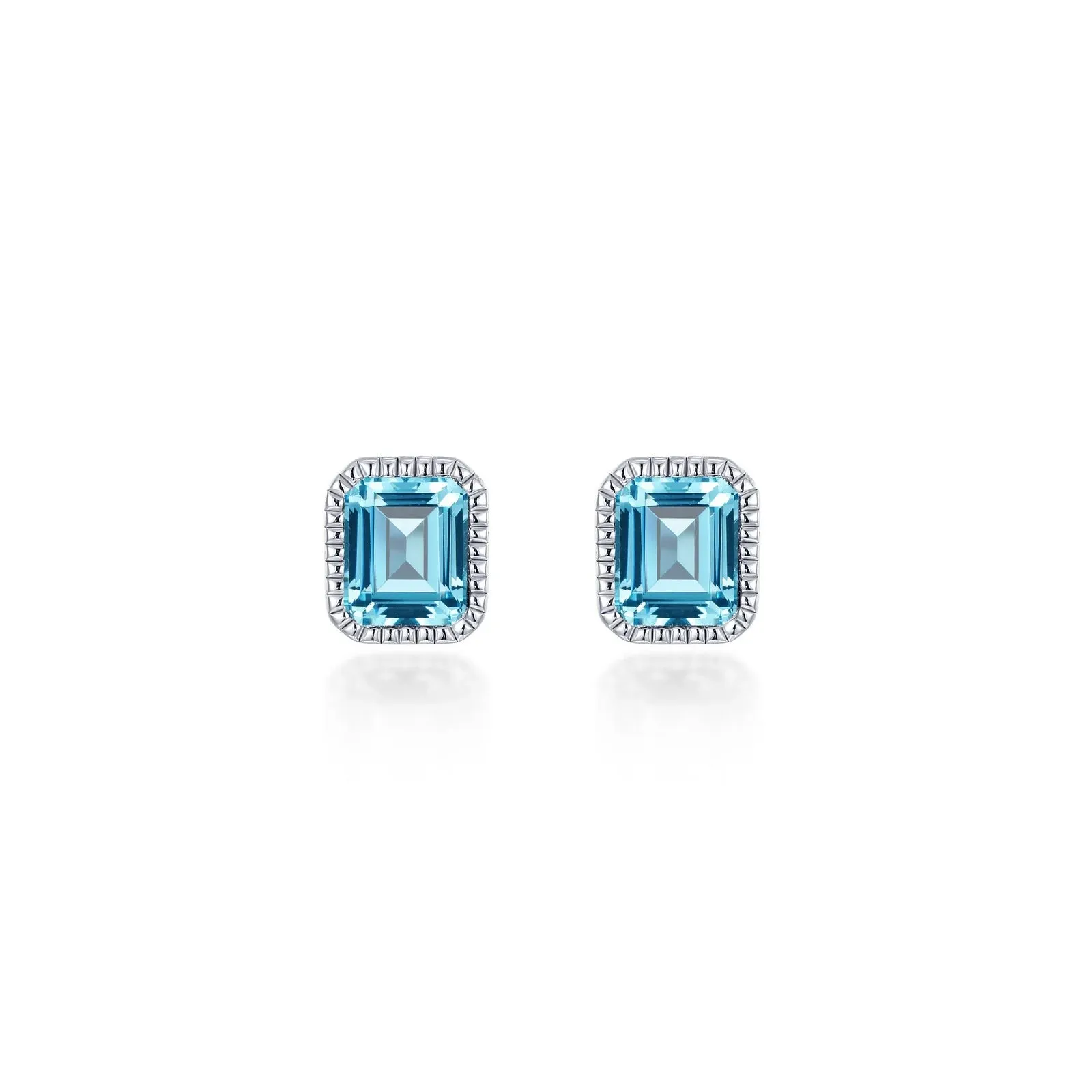 Lafonn March Birthstone Solitaire Stud Earrings BE008AQP00