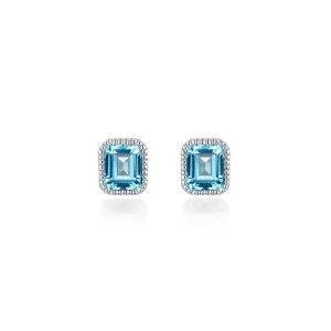 Lafonn March Birthstone Solitaire Stud Earrings BE008AQP00