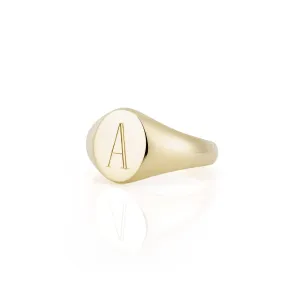 LANA PETITE SIGNET RING