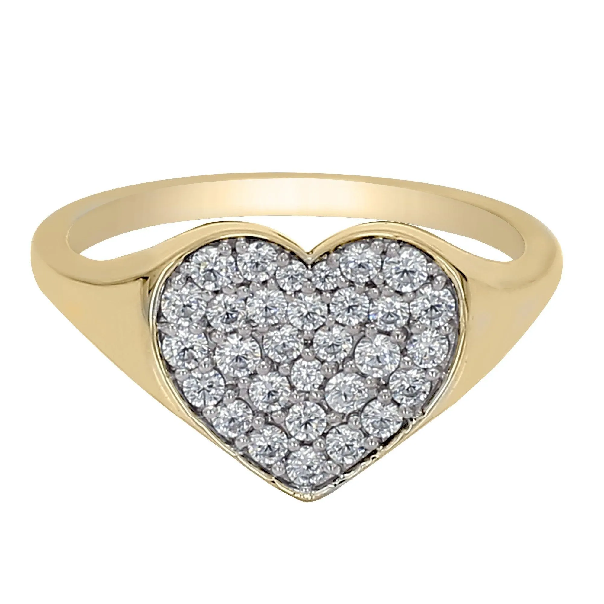 Larisa Heart Ring - 1/2Ctw