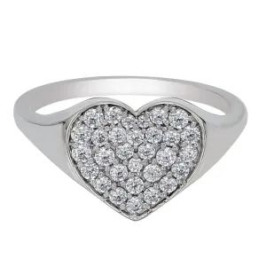 Larisa Heart Ring - 1/2Ctw