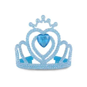 Light Blue Heart Tiara