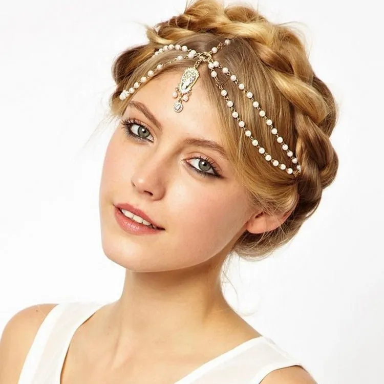 MAC189 Bohemian Rhinestone Tiara