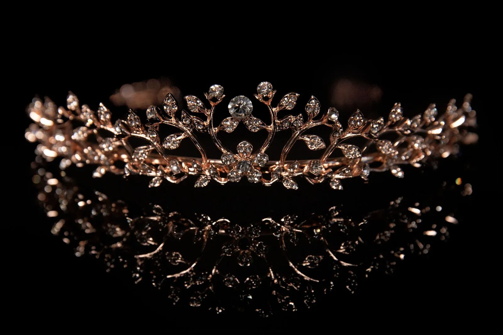 Mad Ally Alyssa Tiara Rose Gold H40866