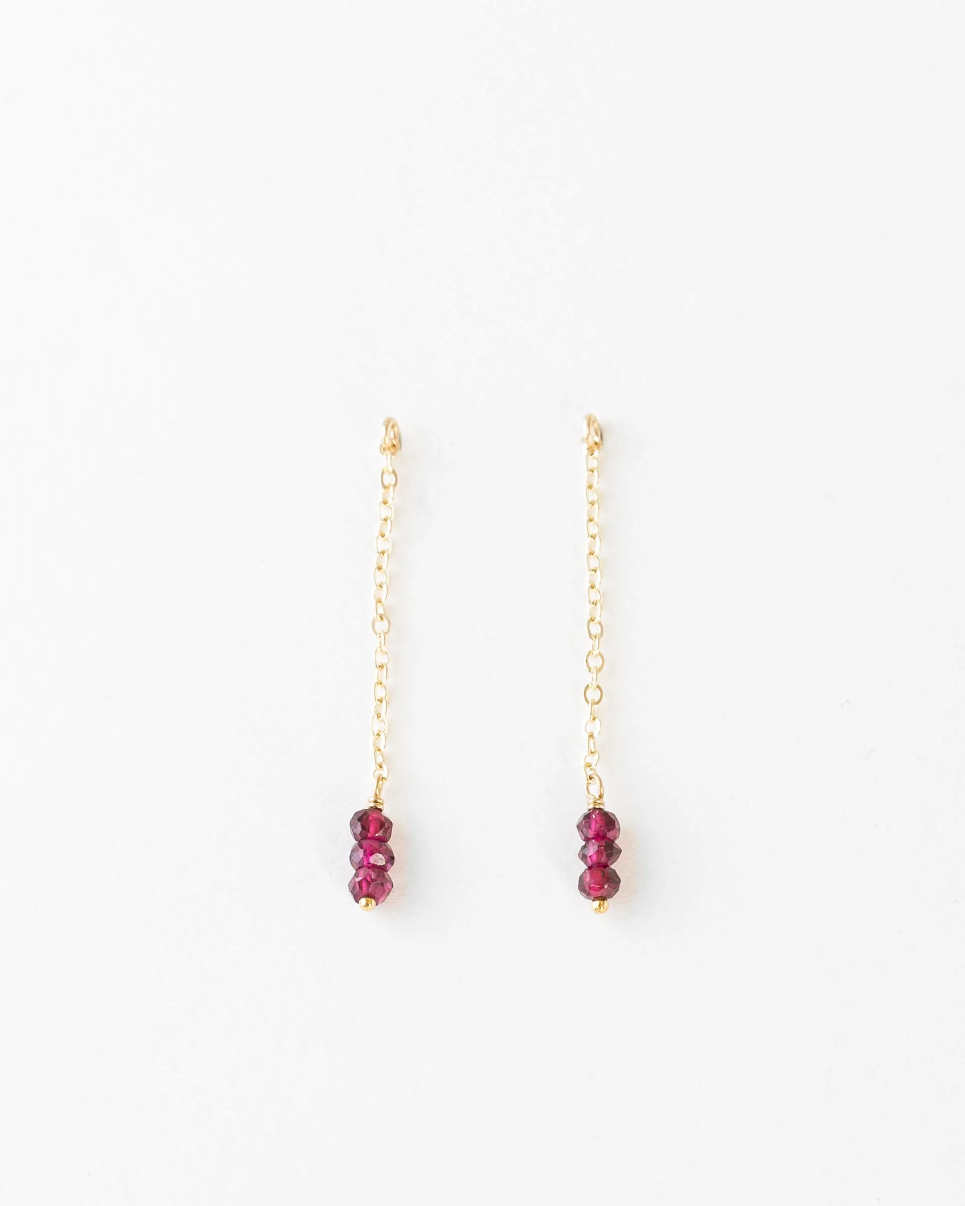 Mina Gem Drop Earrings