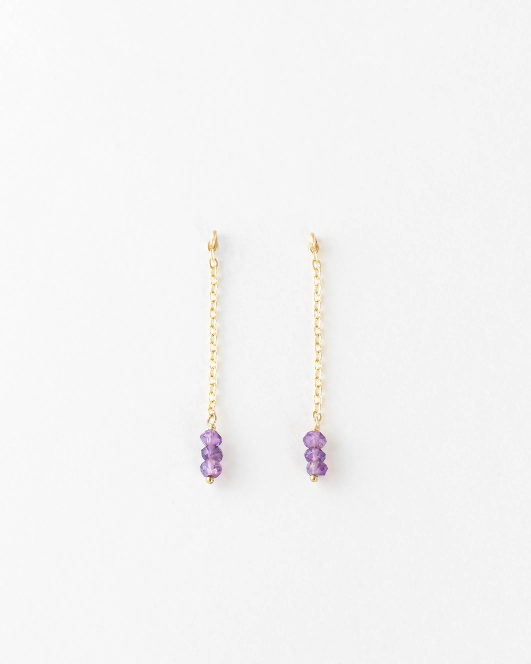 Mina Gem Drop Earrings