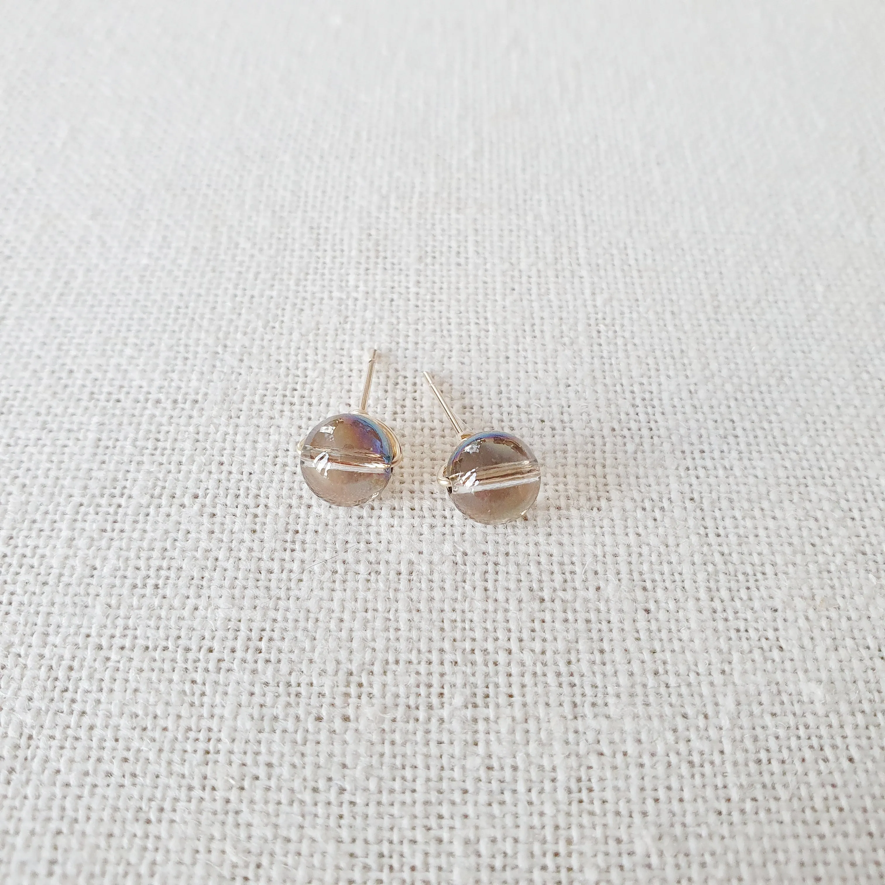 Mireya Earstuds Basic / Smoky Champagne