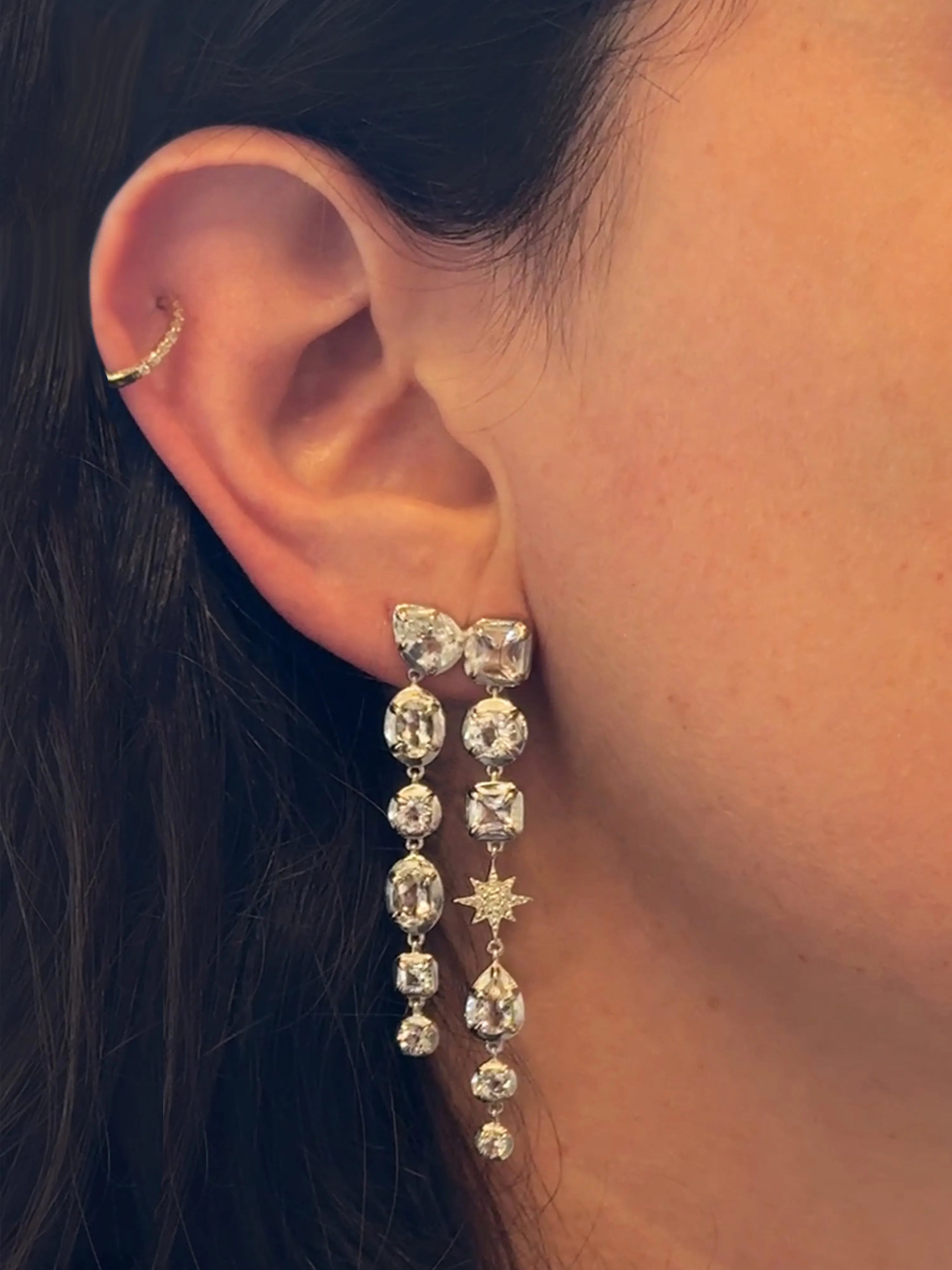 Mélia Grace Double Earrings