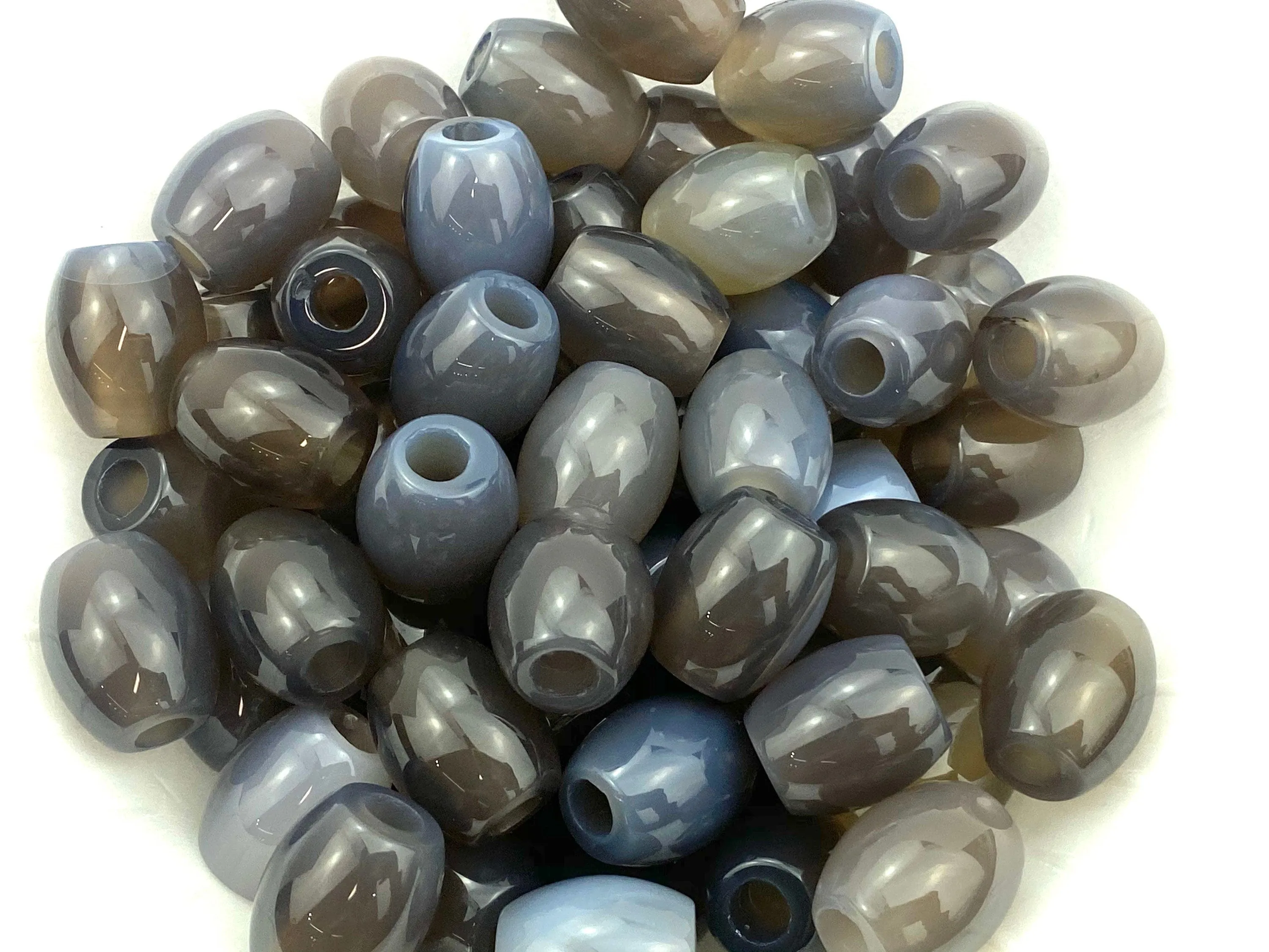 Natural Agate Jade Beads , Sku#JP01