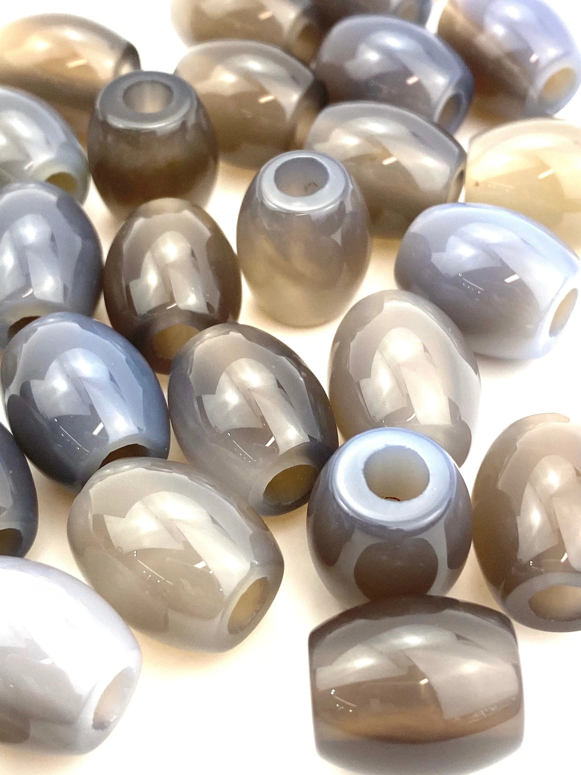 Natural Agate Jade Beads , Sku#JP01