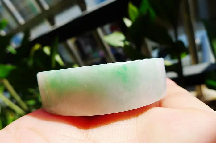 Natural Jade Rough Jadeite Raw (100g,5.24x1.47cm)