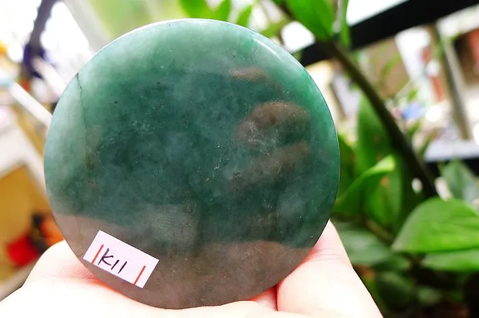 Natural Jade Rough Jadeite Raw (102g,5.6X1.4cm)