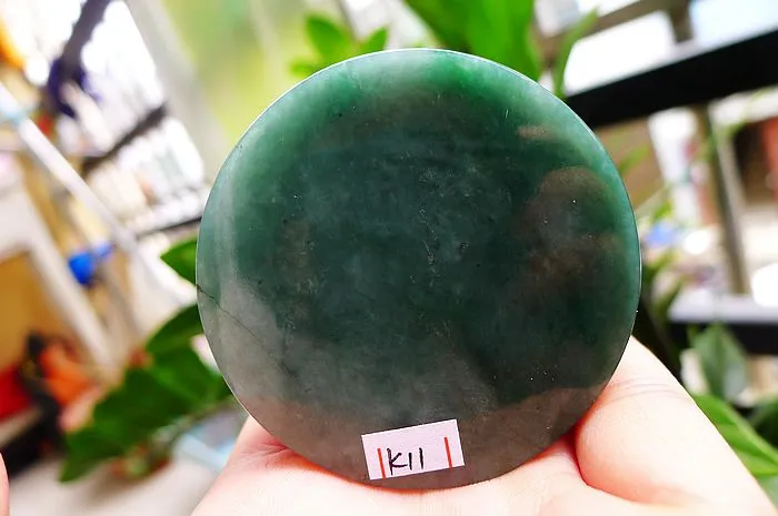 Natural Jade Rough Jadeite Raw (102g,5.6X1.4cm)