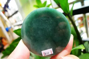 Natural Jade Rough Jadeite Raw (102g,5.6X1.4cm)