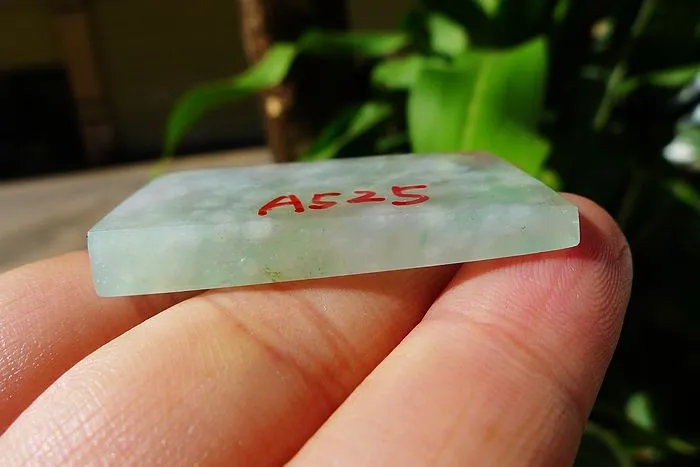 Natural Jade Rough Jadeite Raw (10g,3.9X2.1X0.45cm)