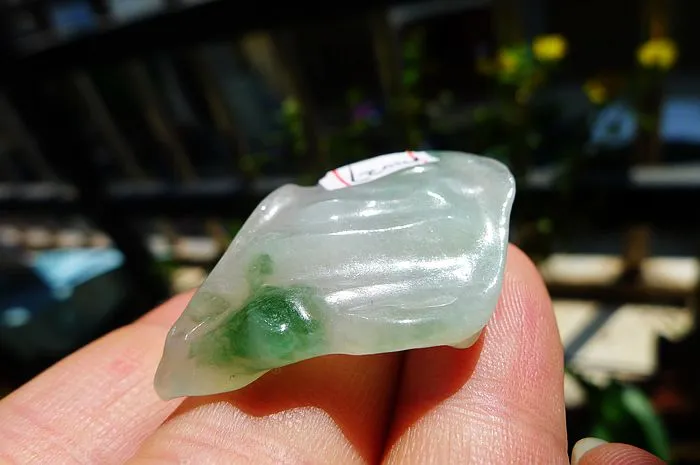 Natural Jade Rough Jadeite Raw (11g,3.6X2.4X0.95cm)