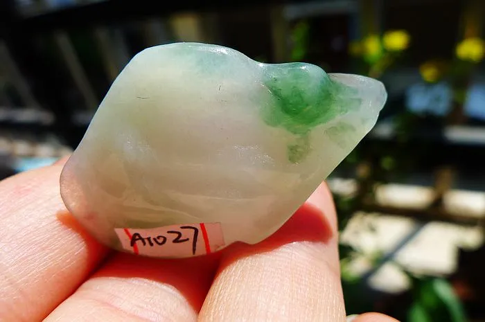 Natural Jade Rough Jadeite Raw (11g,3.6X2.4X0.95cm)