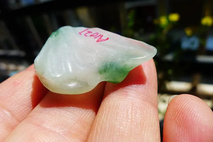 Natural Jade Rough Jadeite Raw (11g,3.6X2.4X0.95cm)