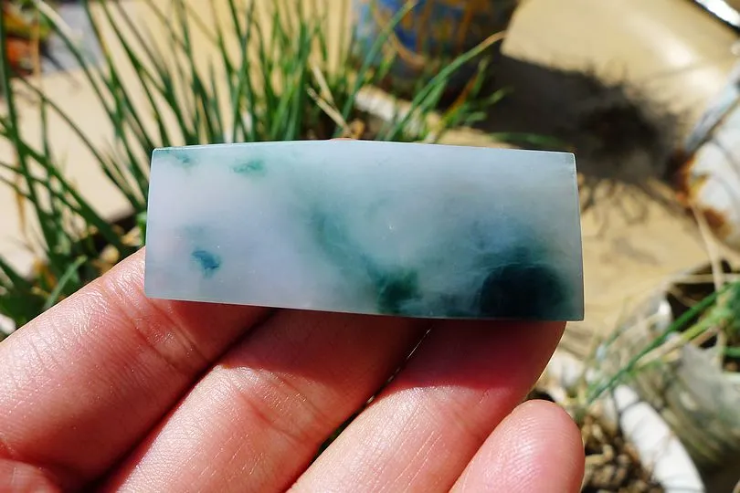 Natural Jade Rough Jadeite Raw (22g,5X2X1cm)