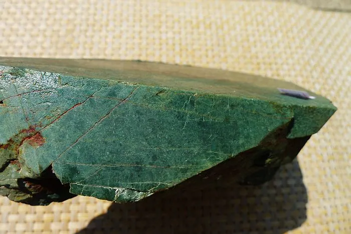 Natural Jade Rough Jadeite Raw (2.5kg,20X12.8X5cm)