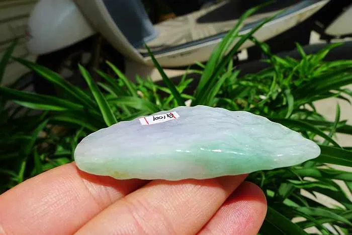 Natural Jade Rough Jadeite Raw (29g,6.3X2.8X0.85cm)