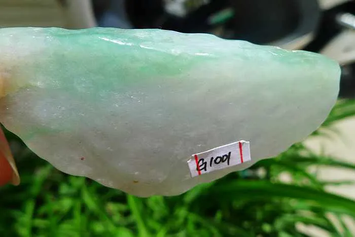 Natural Jade Rough Jadeite Raw (29g,6.3X2.8X0.85cm)