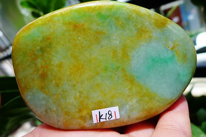 Natural Jade Rough Jadeite Raw (303g,9.1X6.3X3.05cm)