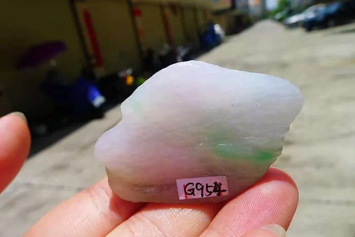 Natural Jade Rough Jadeite Raw (38g,5X3.5X1.9cm)